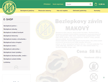 Tablet Screenshot of bezlepkovaprodejna.cz